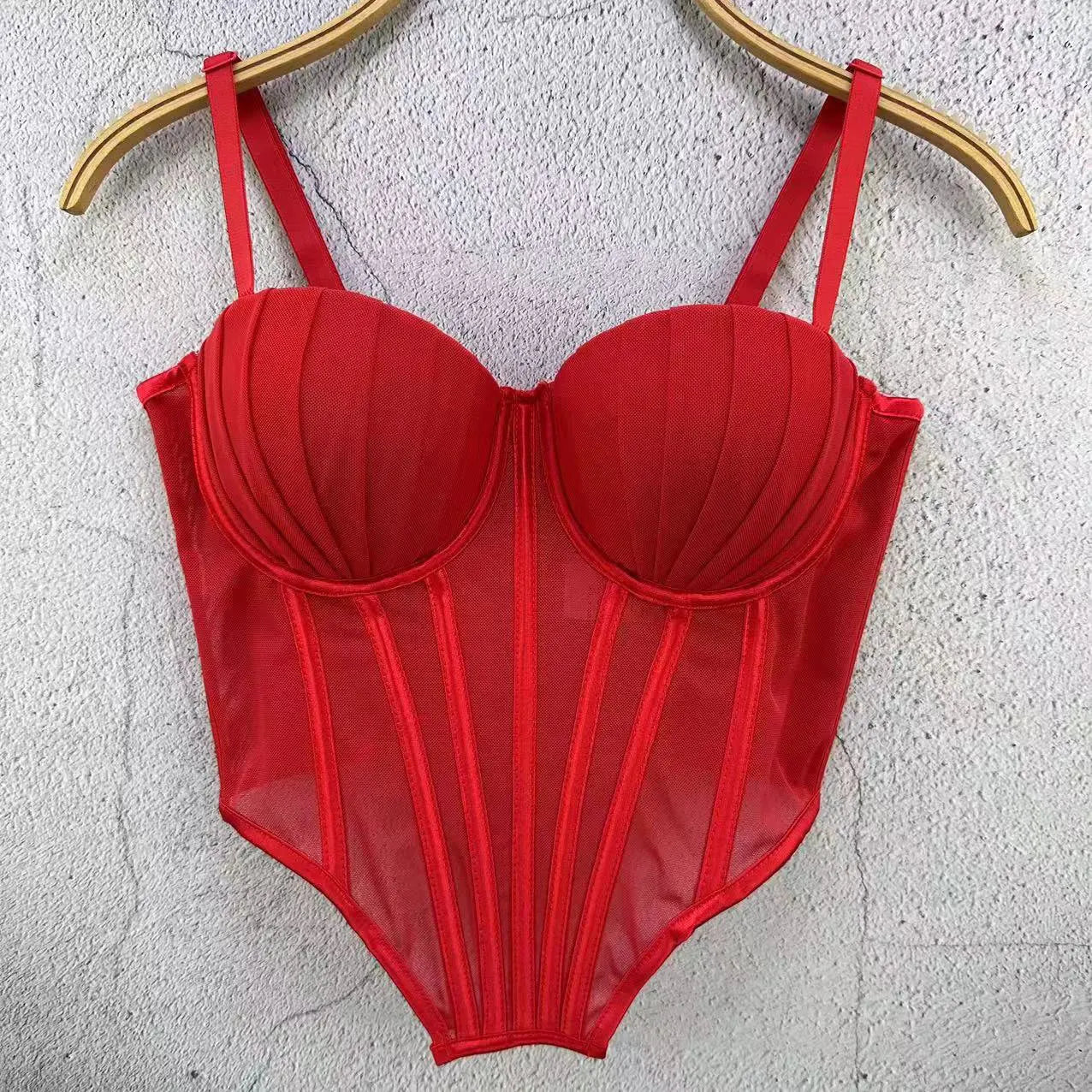 Solid Overbust Corset