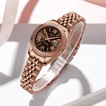 Elegant Gold Quartz Women’s Watch