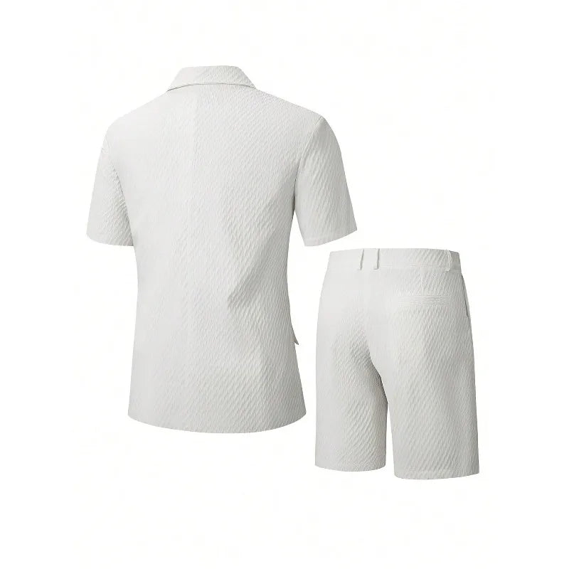KIDWHXR British Slim Summer Suit Set