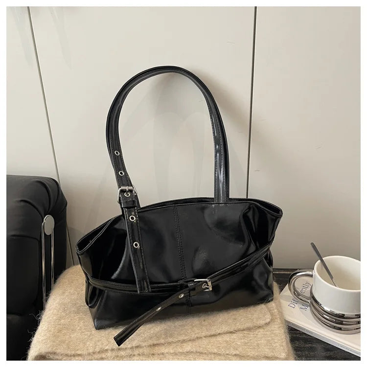 PU Leather Casual Tote
