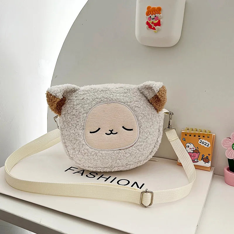 Kawaii Cartoon Plush Bag