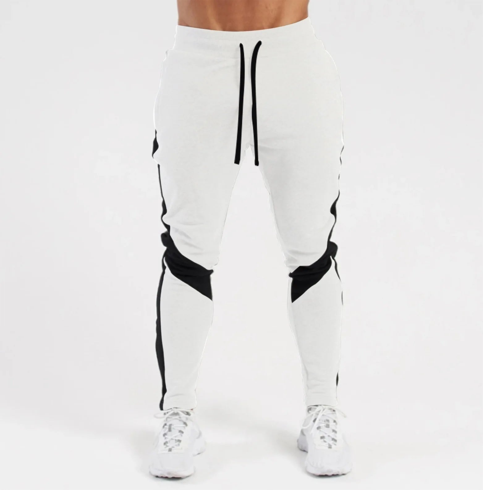 Drawstring Running Pants Full Length