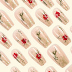 set Medium long fake nails