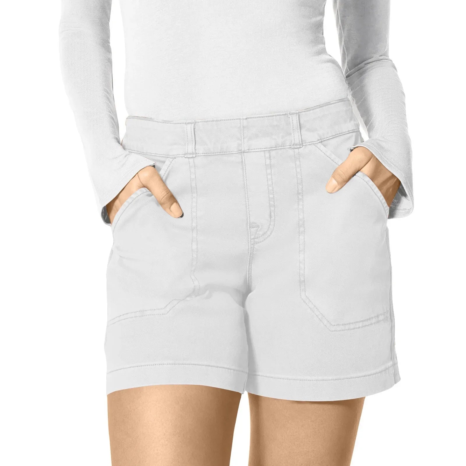 Summer Stretch Denim Shorts