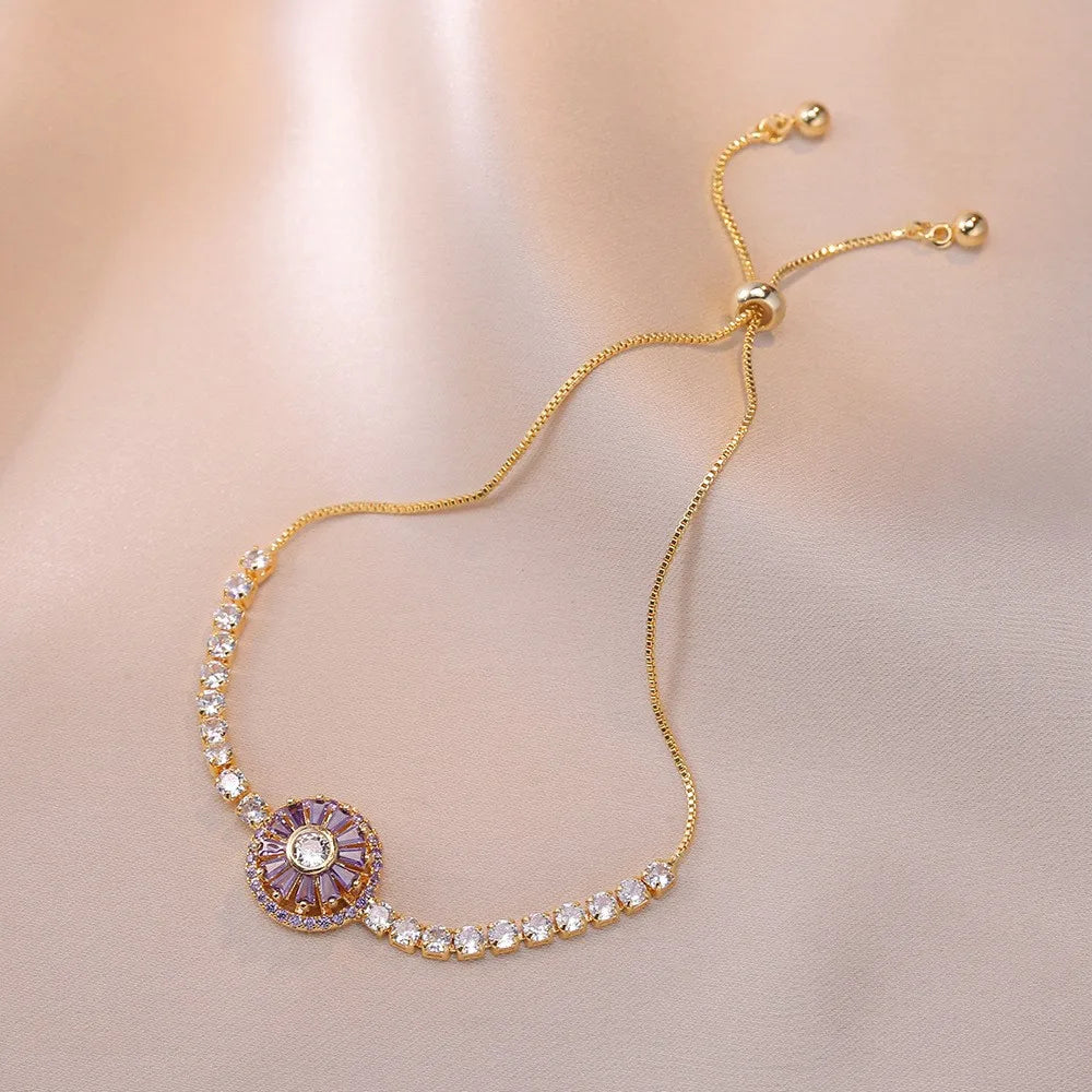 Women’s Round Copper Jewelry Set