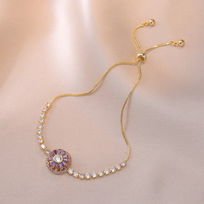 Women’s Round Copper Jewelry Set