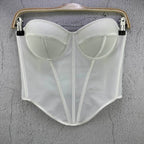 Solid Overbust Corset