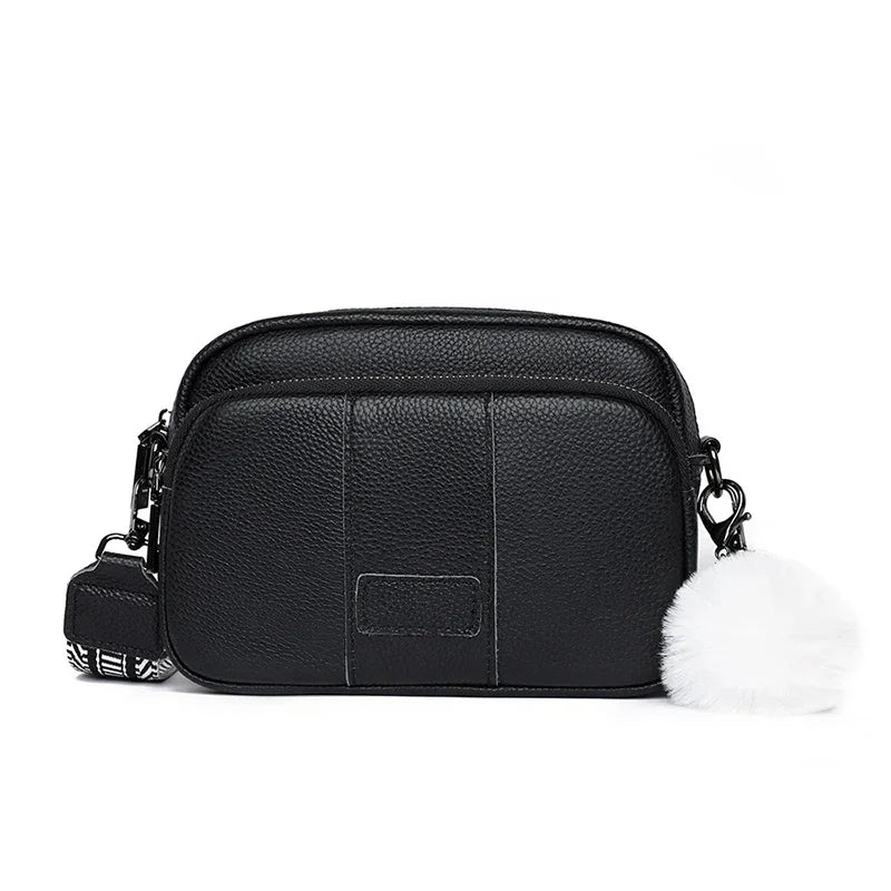 100% Genuine Leather Women's Messenger Bag
