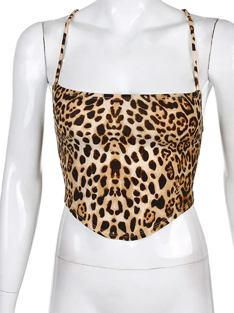 Leopard Print Tank Top