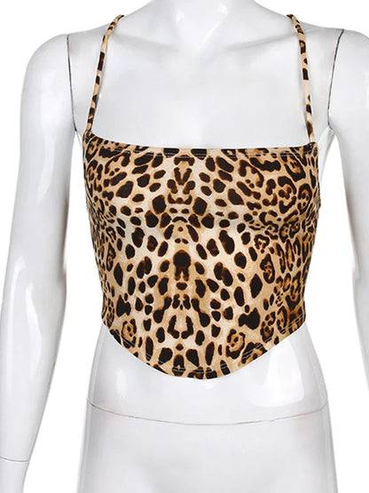 Leopard Print Tank Top