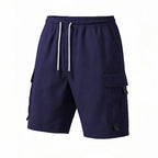 Flap Cargo Drawstring Shorts