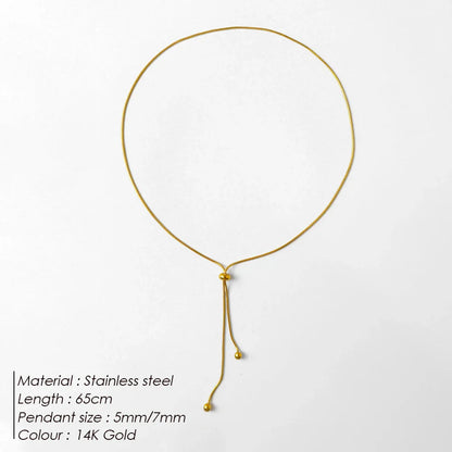 Personalized Y Pendant Necklace