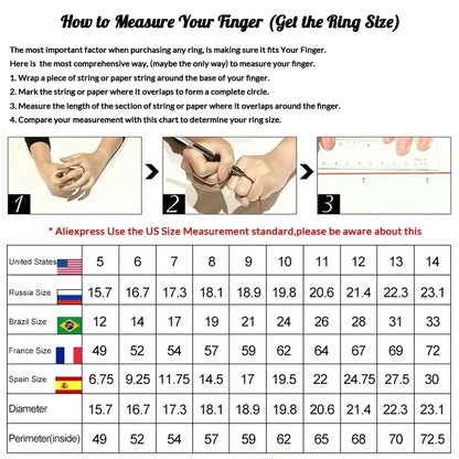 Romantic couple ring set