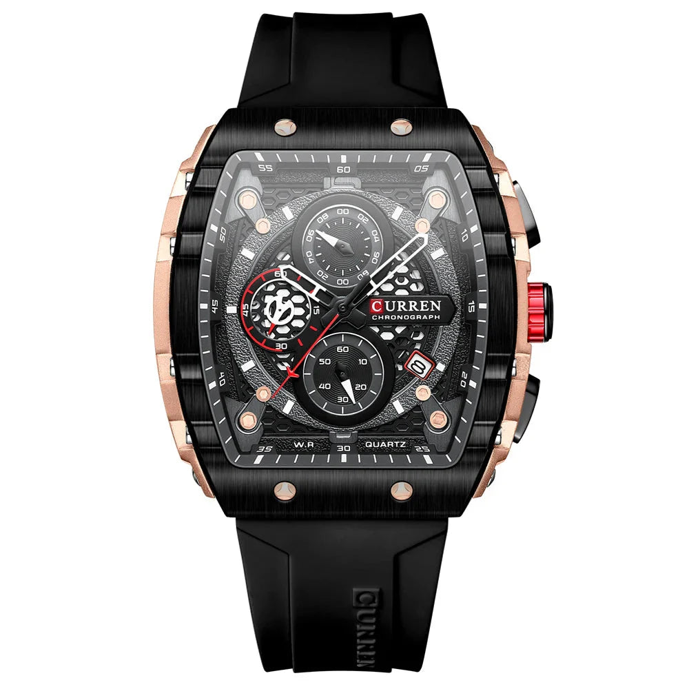 Men’s Luxury Square Quartz Watch