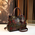 Elegant Floral Shoulder Bag