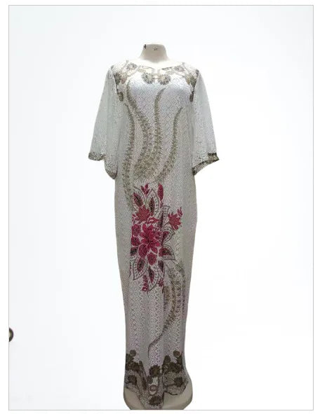 Elegant Kaftan Maxi Dress