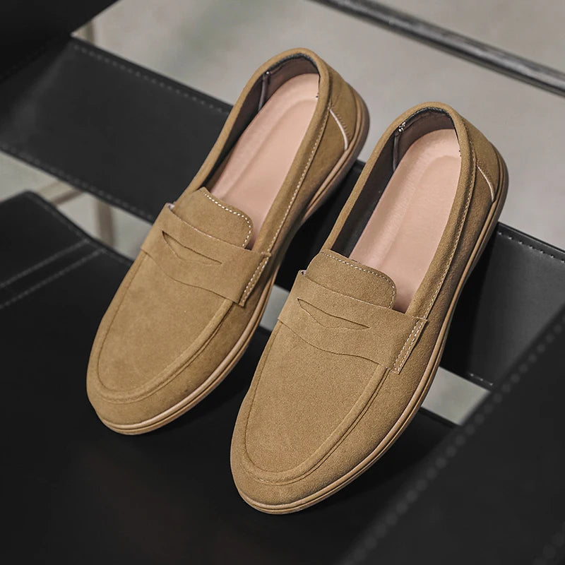 Lightweight Breathable Slip-On Loafers