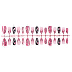 Y2K Pink Zebra Leopard Press