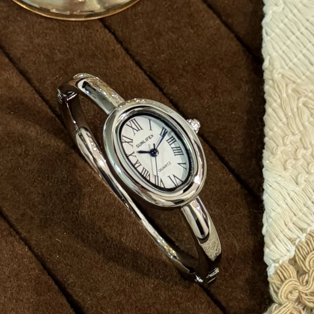 Oval Roman Watch