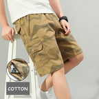 Lightweight Camo Cargo Shorts