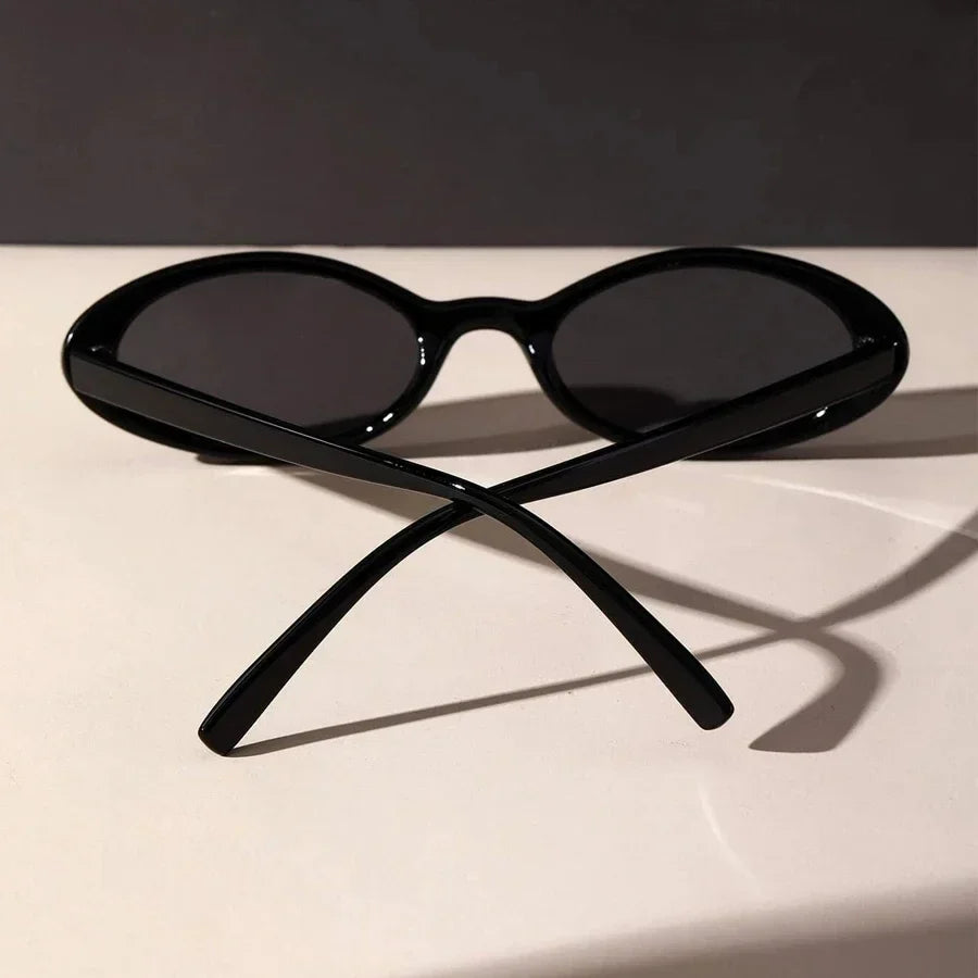 Oval Brown Fashion Sunglasses