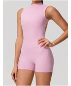 High Waist Scrunch Sports Jumpsuit