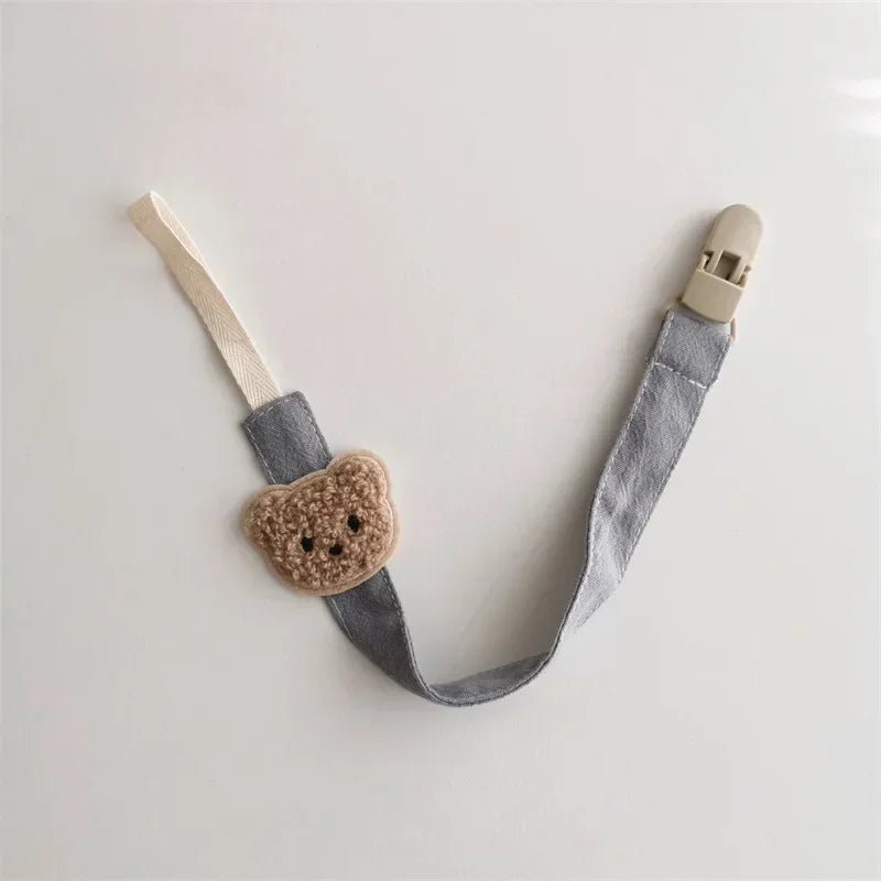 Baby Cute Bear Pacifier Clip