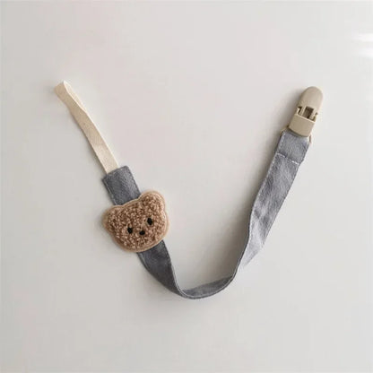 Baby Cute Bear Pacifier Clip