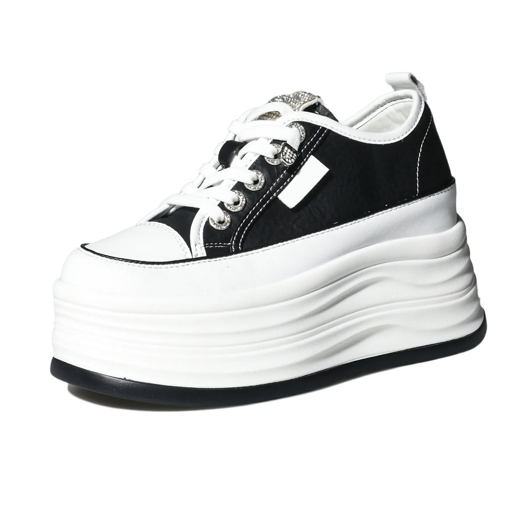 Fujin Women’s 9cm Platform Wedge Sneakers