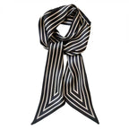 Horse Pattern Long Silk Scarf