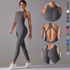 Nylon Solid Sleeveless True-To-Size Fit Shaping Bodysuit