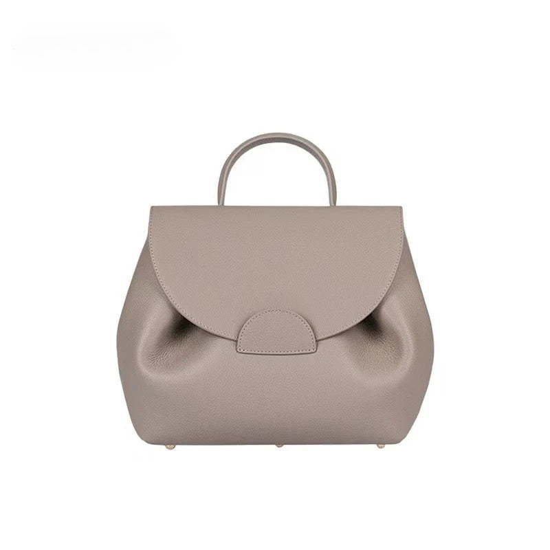 Split Leather Rectangle Bag
