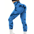Tie-Dye Seamless High Waist Yoga Pants