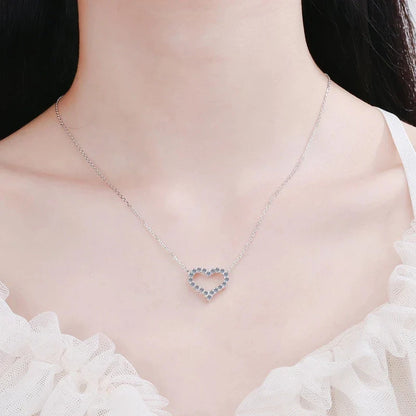Zircon Clavicle Chain Necklace