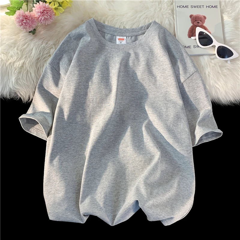 Oversized Cotton Casual Tee