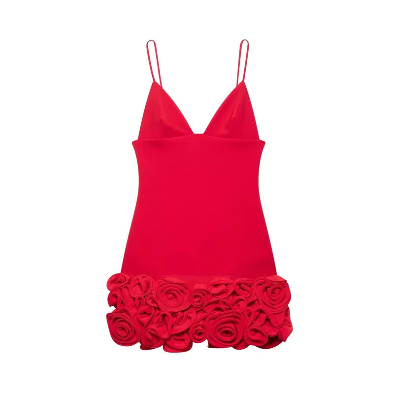 Women's Red Summer Dress