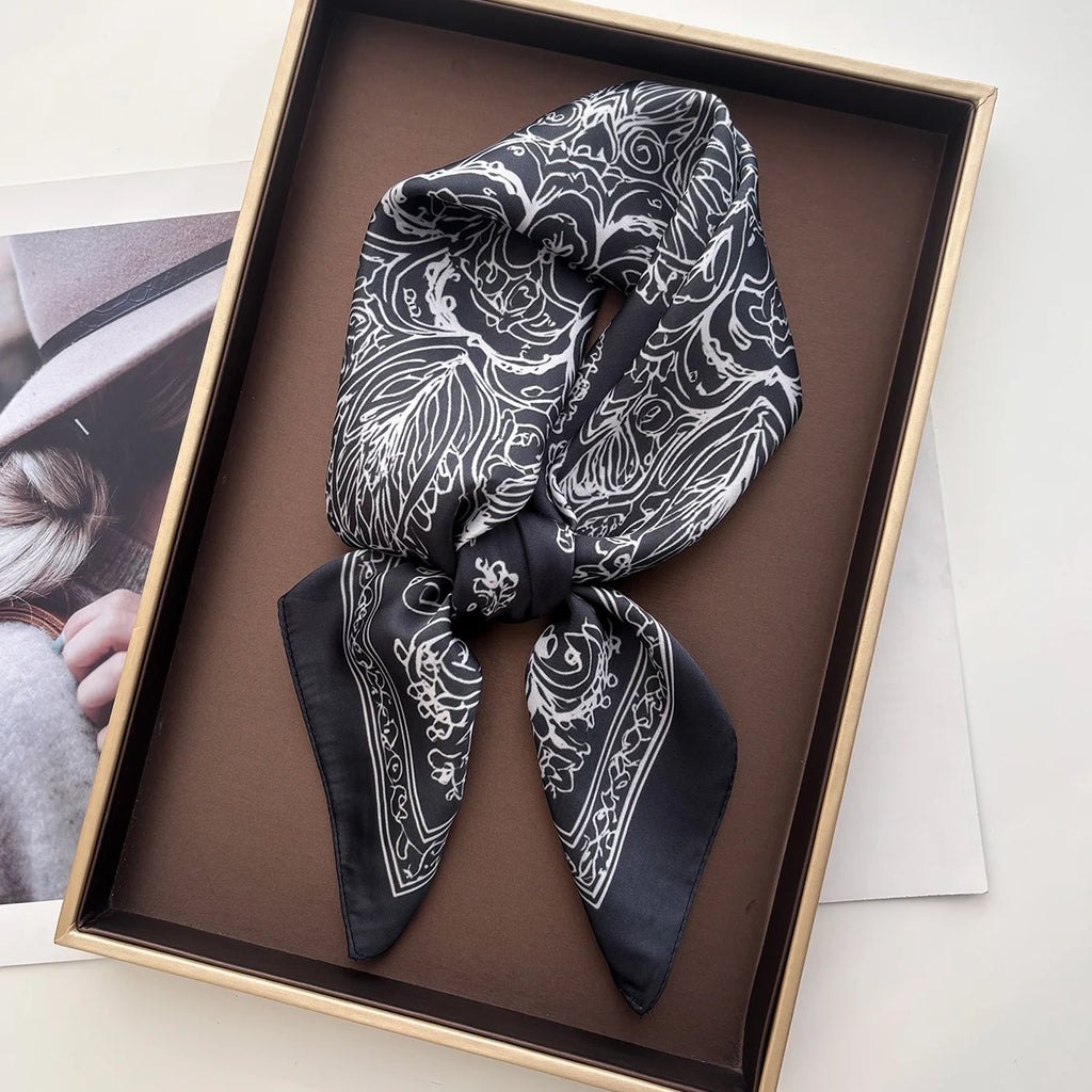 Design Print Square Neckerchief