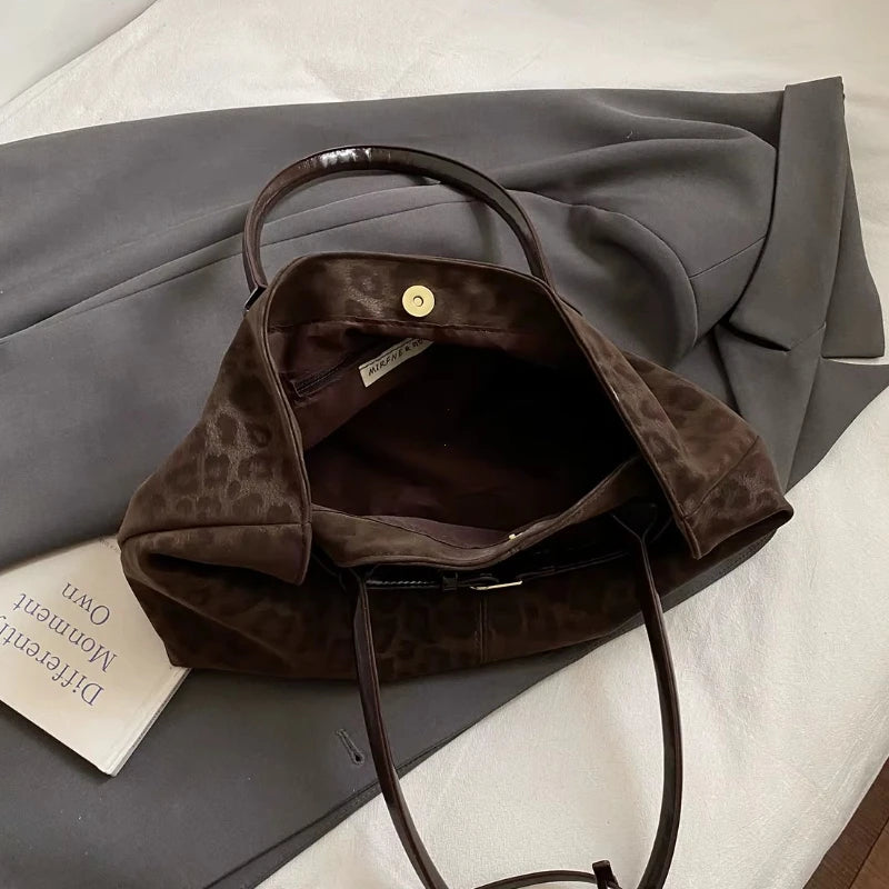 Leopard PU Shoulder Bag