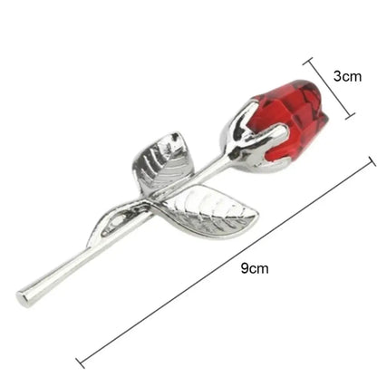 Artificial Crystal Rose Flower