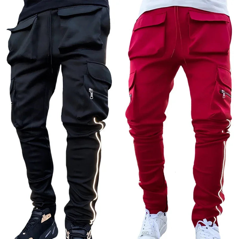 Casual Straight Trip Pants