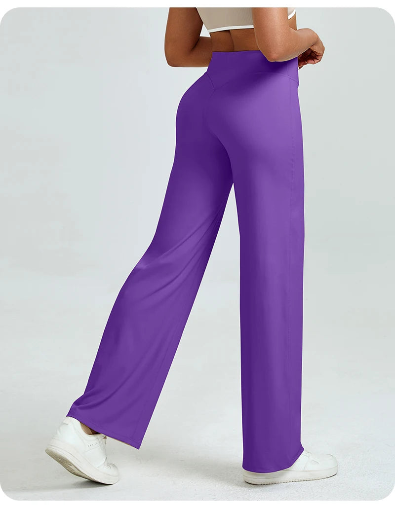 Naked-Feel Straight-Leg Yoga Pants