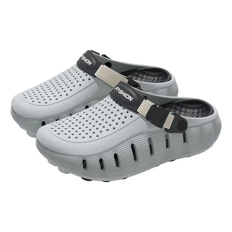 Patchwork EVA Water Clogs
