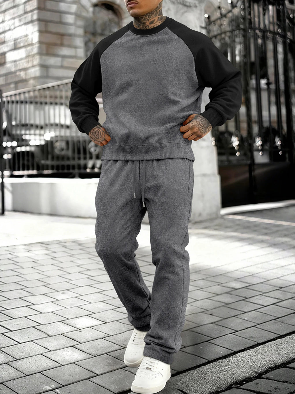 Fleece Relaxed Sportswear Casual Suit