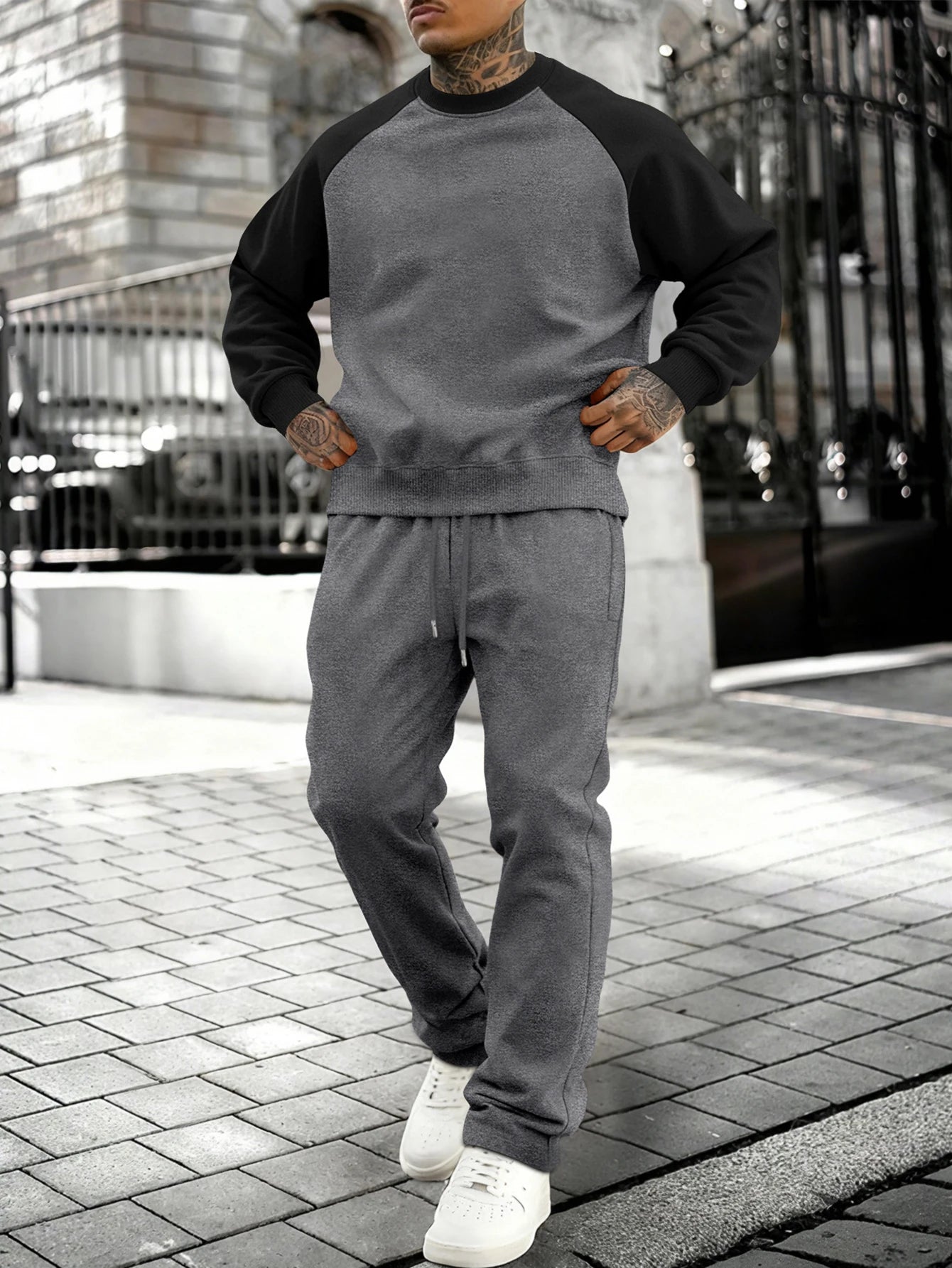 Fleece Relaxed Sportswear Casual Suit
