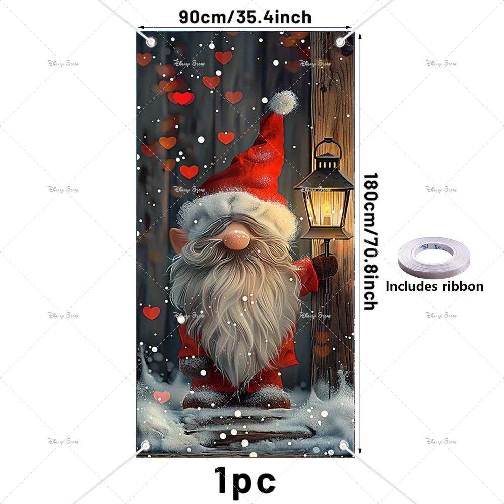 Festive Gnome Door Banner