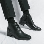 PU Leather Ankle Boots