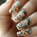 set Medium long fake nails