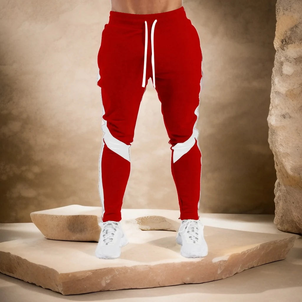 Drawstring Running Pants Full Length