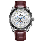 ONOLA Hollow Leather Automatic Watch