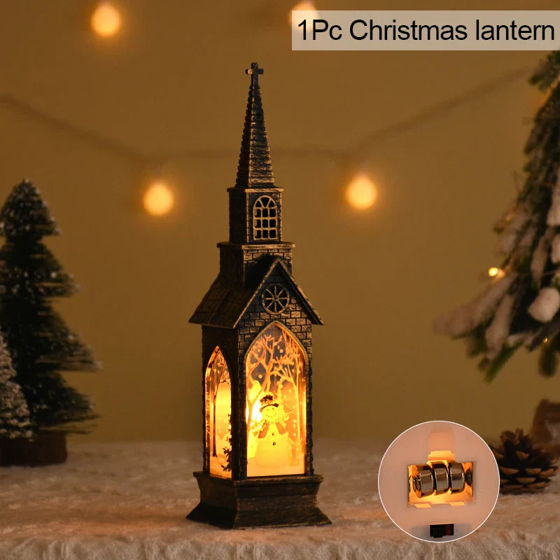 Snowman Lantern Ornament